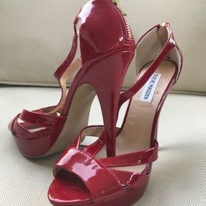 Steve Madden Platform Heel Patton Leather
